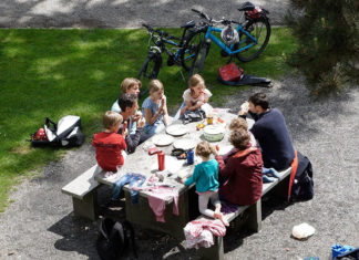 Piknik rodzinny w czasie majowego weekendu
